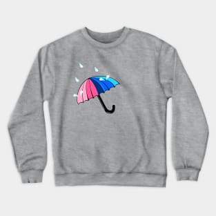 Pridin' in the Rain Crewneck Sweatshirt